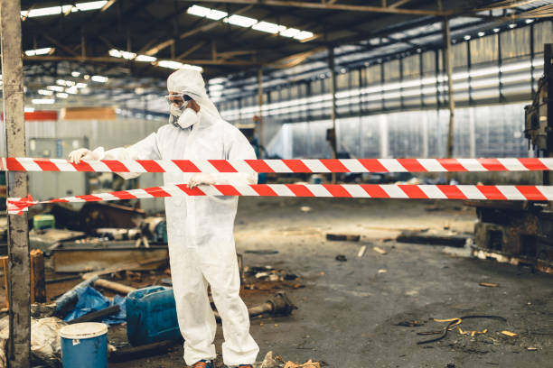 Professional Crime Scene Cleanup technician working in Carrollton, KY